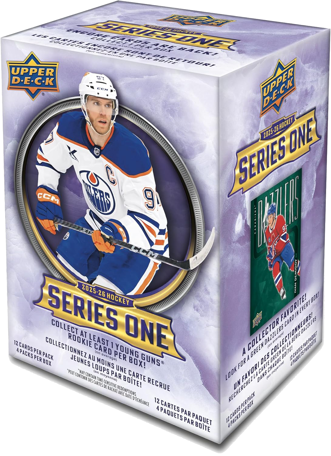 2025-26 Upper Deck Hockey Series 1 Mega Box