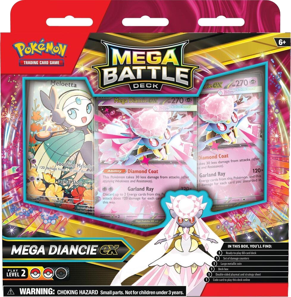 Pokémon TCG Mega Battle Deck Mega Diancie