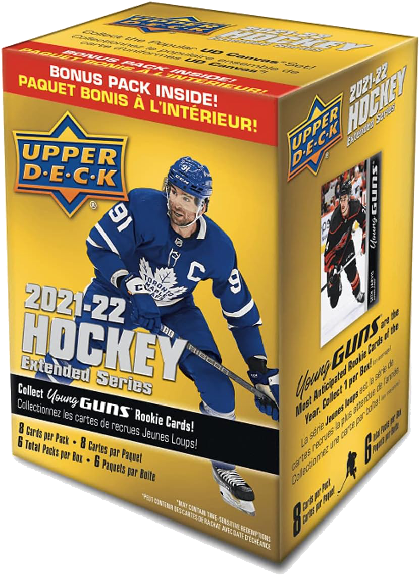 2021-22 Upper Deck Hockey Extended Series Blaster 2021-22 Upper Deck Hockey Extended Series Blaster