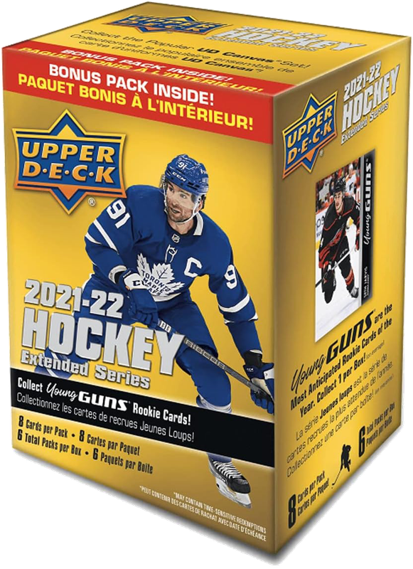 2021-22 Upper Deck Hockey Extended Series Blaster