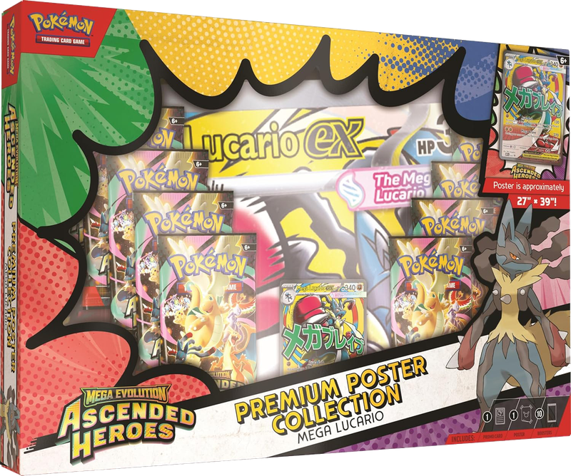 Pokémon TCG Ascended Heroes Premium Poster Collection