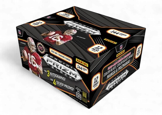 2025 Panini Prizm Football Black Hobby Box