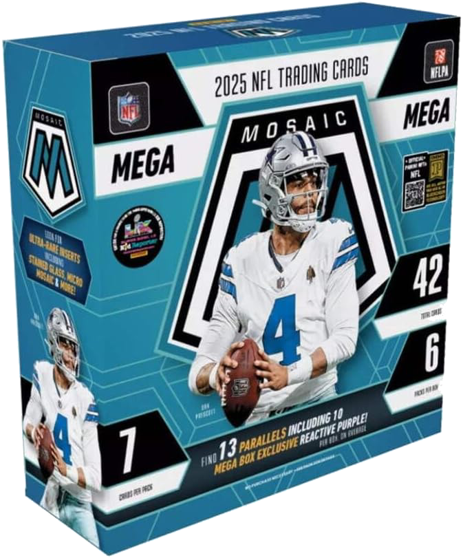 Panini Mosaic Football 2025 Mega Box
