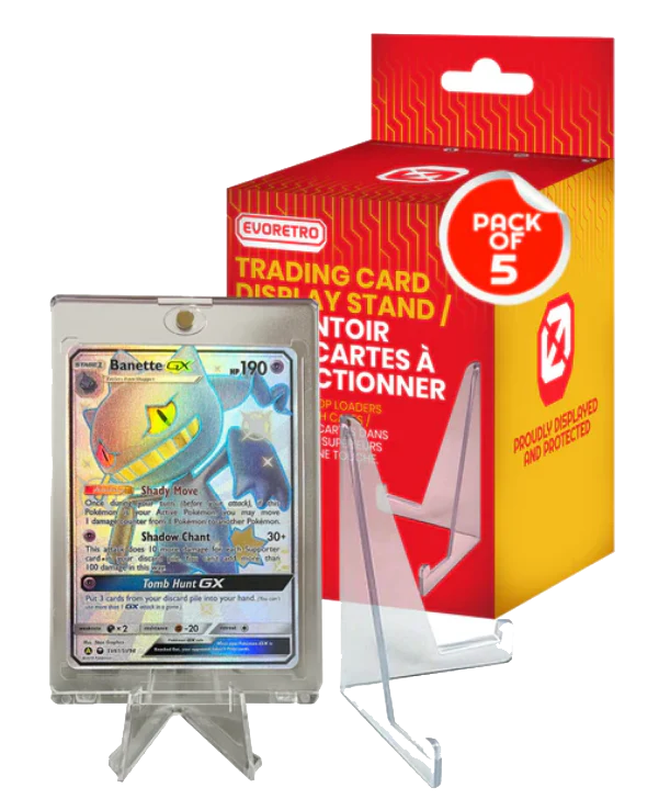 EVORETRO Card Display Stands - 5 Pack