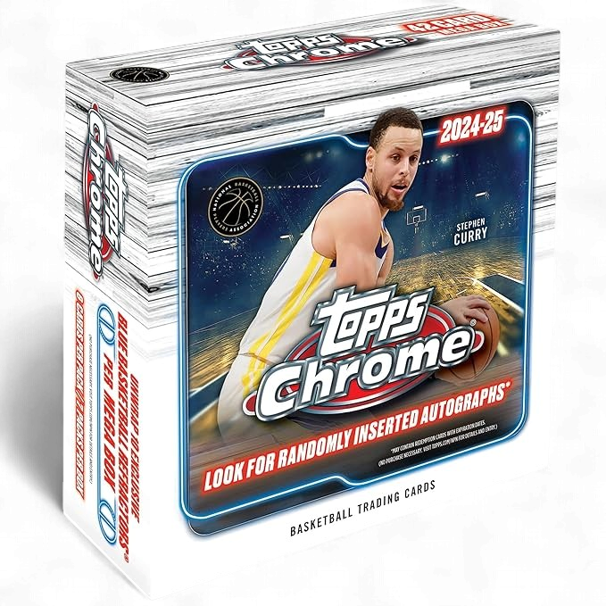 2024-25 Topps Chrome Basketball Mega Box