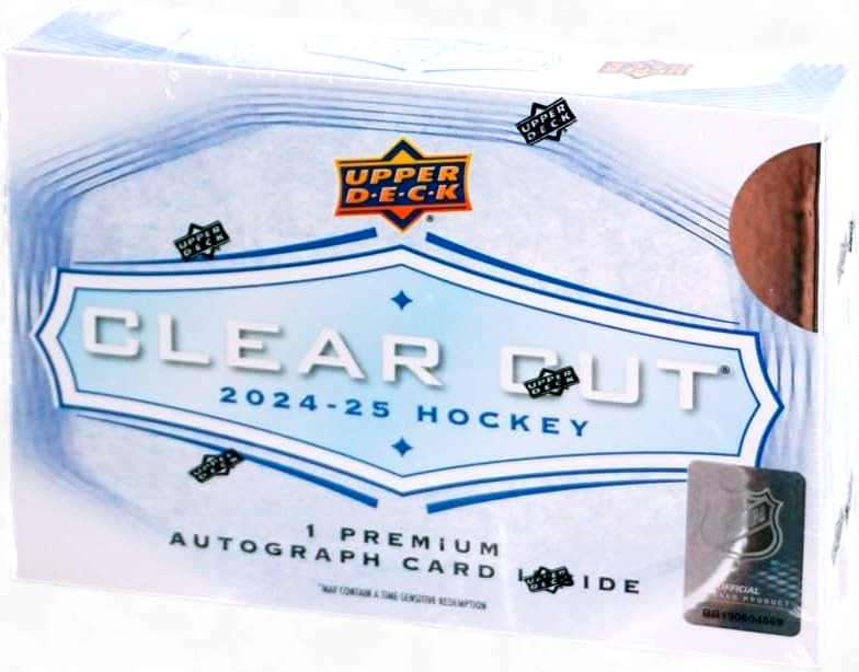 2024-25 Upper Deck Clear Cut Hockey