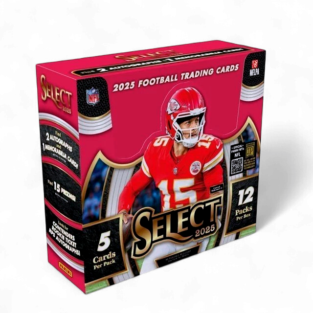 2025 Panini Select Football Hobby Box