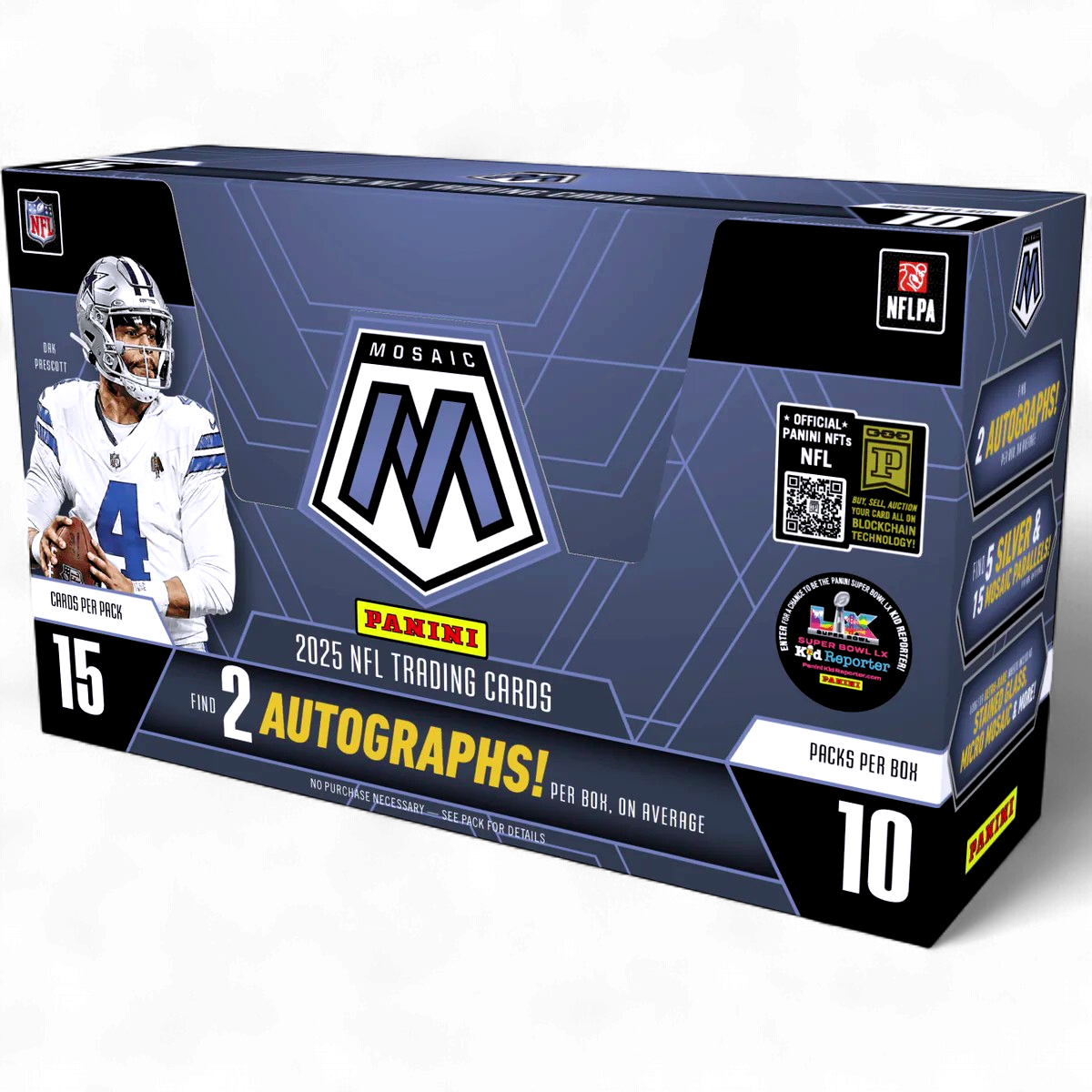 2025 Panini Mosaic Football Hobby Box 2025 Panini Mosaic Football Hobby Box