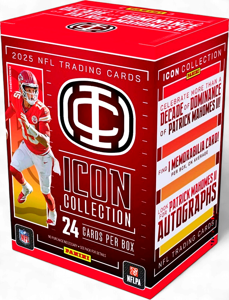 2025 Panini Patrick Mahomes Icon Collection Blaster