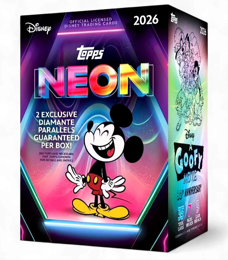 Topps Chrome Disney Neon Blaster