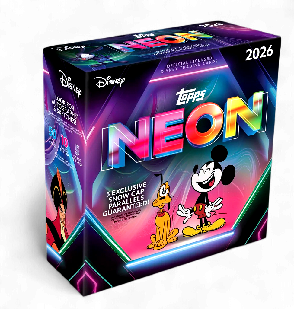Topps Chrome Disney Neon Mega Box