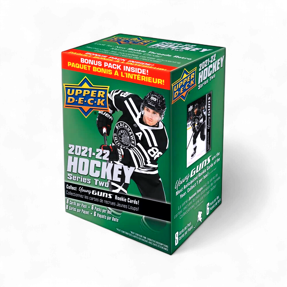2021-22 Upper Deck Hockey Series Two Blaster