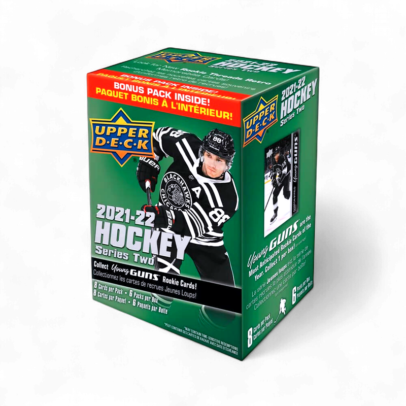 2021-22 Upper Deck Hockey Series Two Blaster