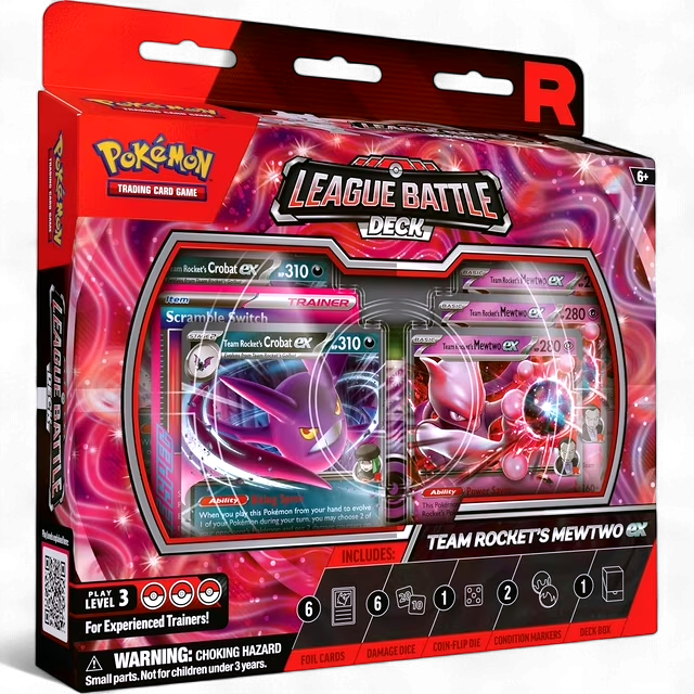 Pokémon TCG Battle Deck Team Rockets Mewtwo
