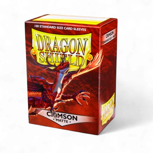 Dragon Shield 100ct. Matte Crimson