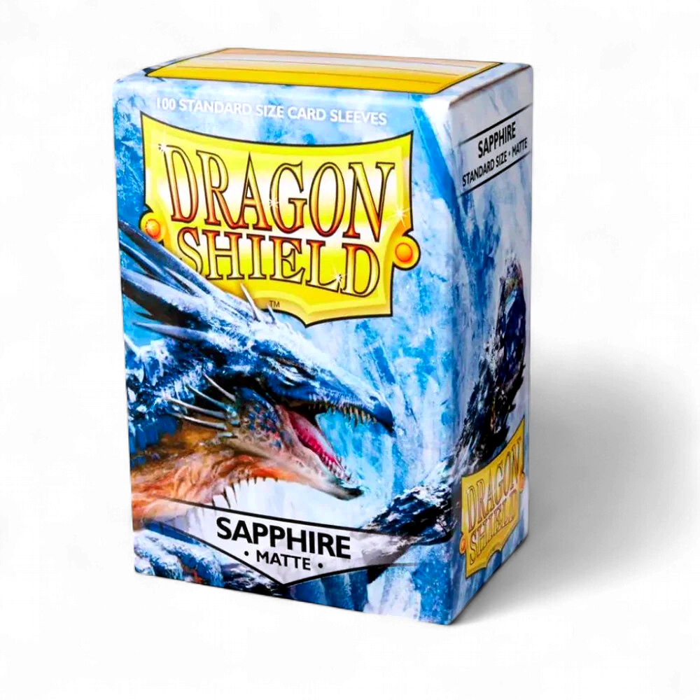 Dragon Shield 100ct. Matte Sapphire