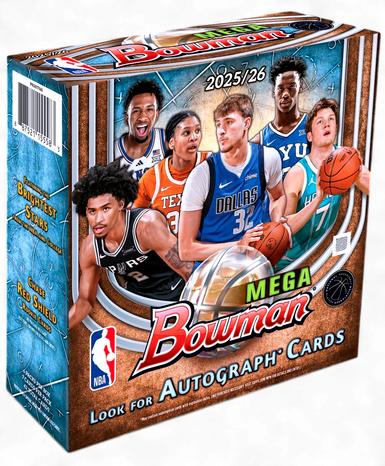 2025-26 Topps Bowman Mega Box