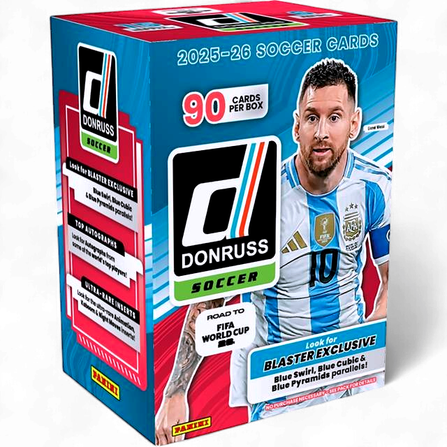 2025-26 Donruss Soccer World Cup Blaster Box