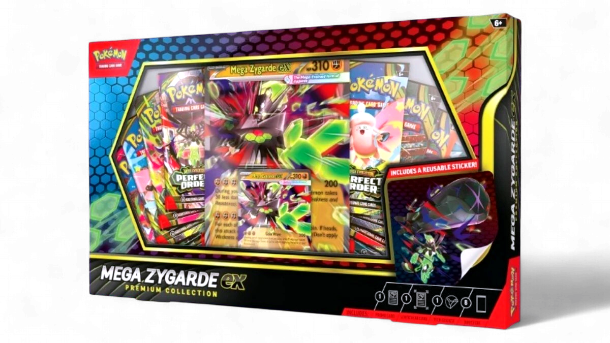 Pokemon TCG Mega Zygarde Premium Collection Box