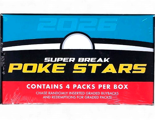 2026 Super Break Poke Stars Mystery Box