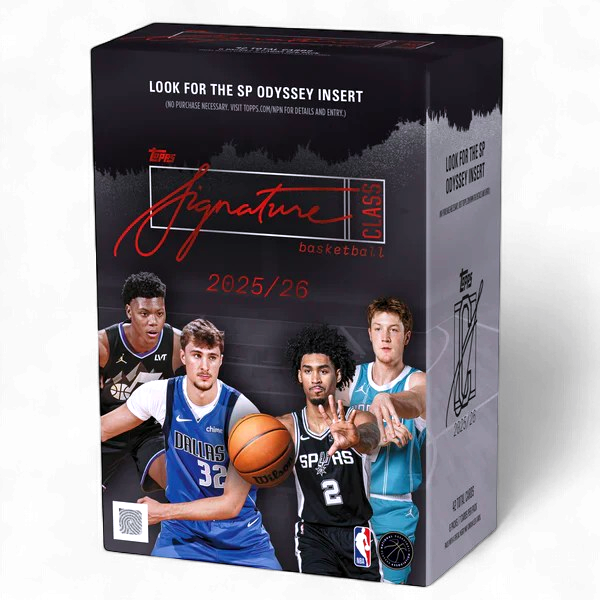 2025-26 Topps Signature Class Basketball Jumbo Box