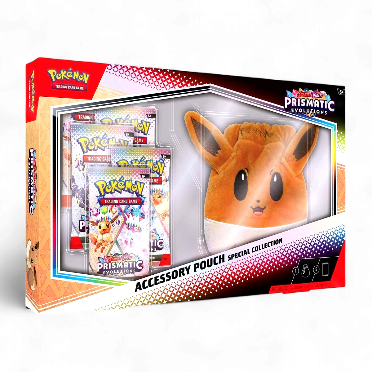 Pokemon TCG Prismatic Evolutions Accessory Pouch