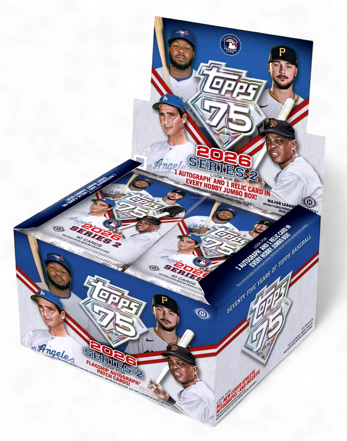 2026 Topps 75 Series 2 Baseball Jumbo Box