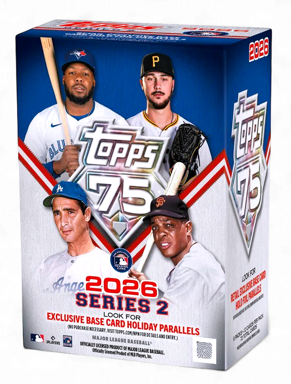 2026 Topps 75 Series 2 Baseball Blaster Box