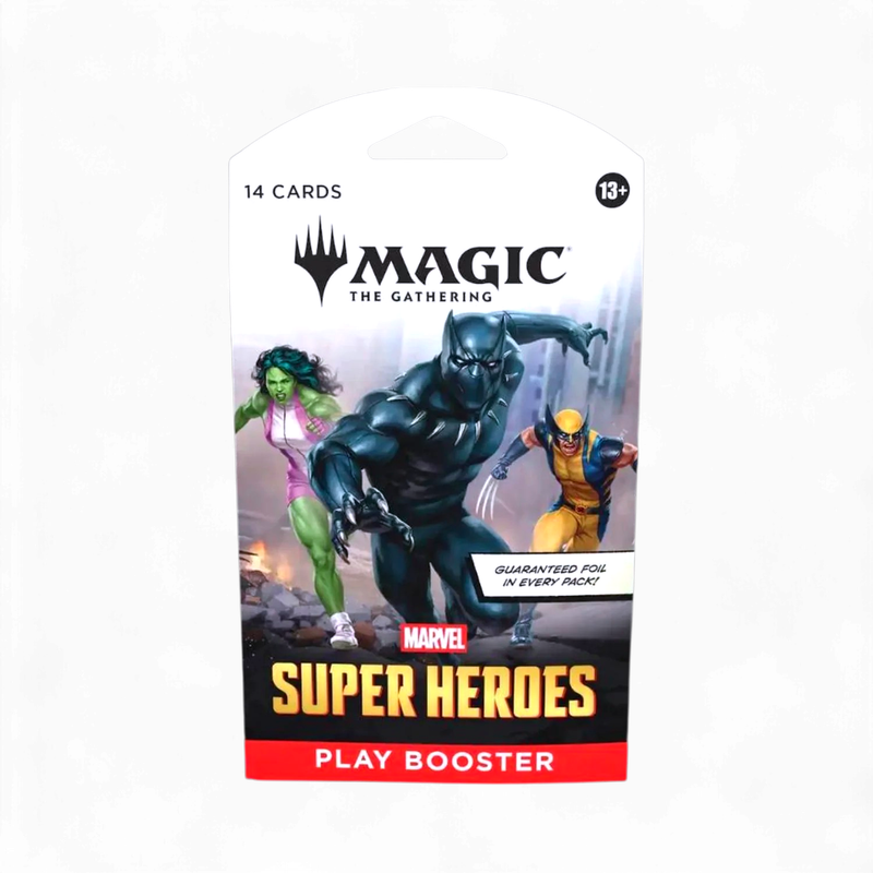 MTG Marvel Super Heroes Sleeved Play Booster Pack