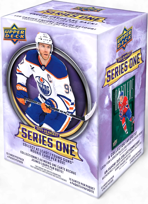 2025-26 Upper Deck Hockey Series 1 Mega Box (-)