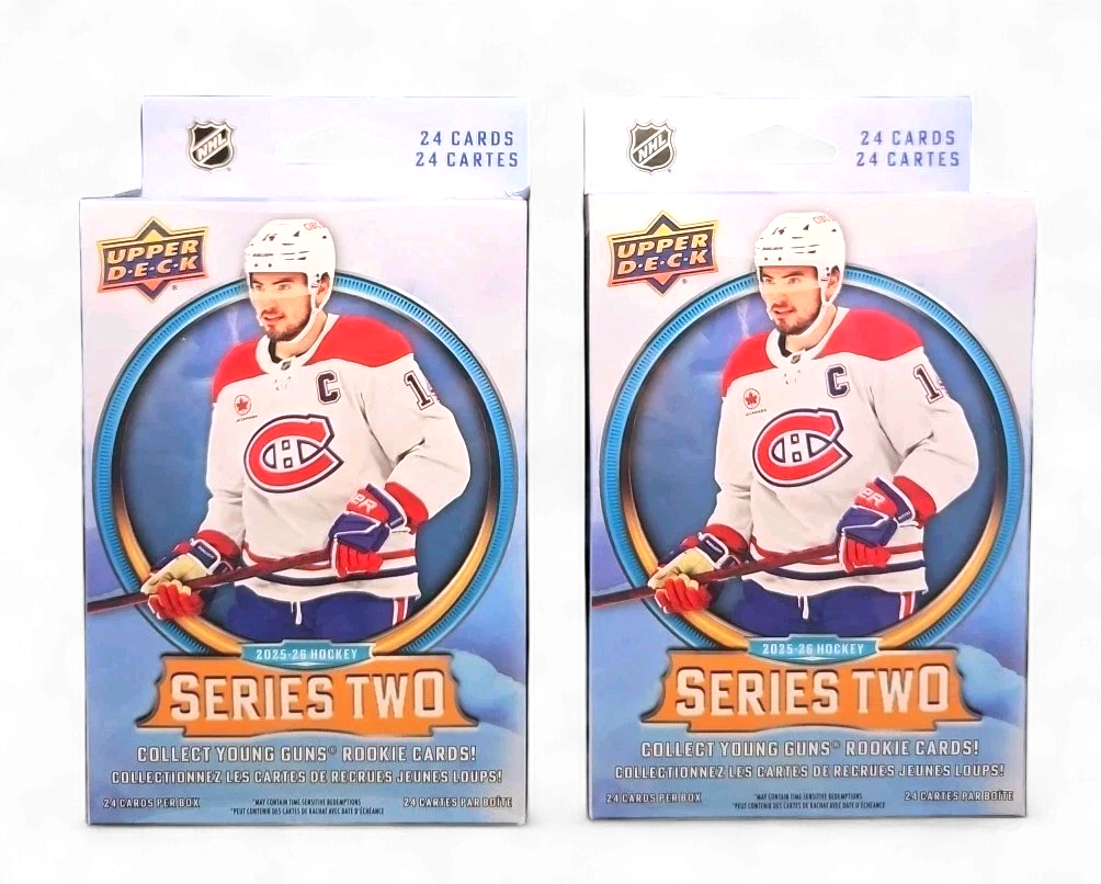 2025-26 Upper Deck Series Two Hanger Box (-)