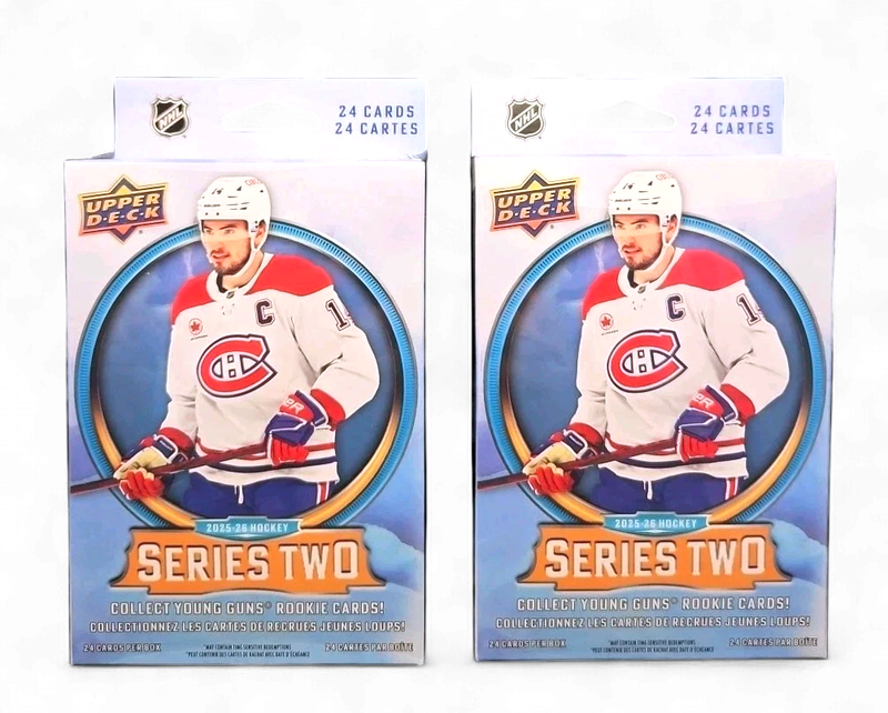 2025-26 Upper Deck Series Two Hanger Box (-)