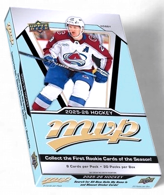 2025-26 Upper Deck MVP Hockey Hobby Box (-)