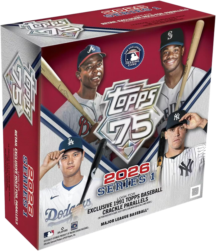 2026 Topps 75 Baseball Series One Mega Box (-)