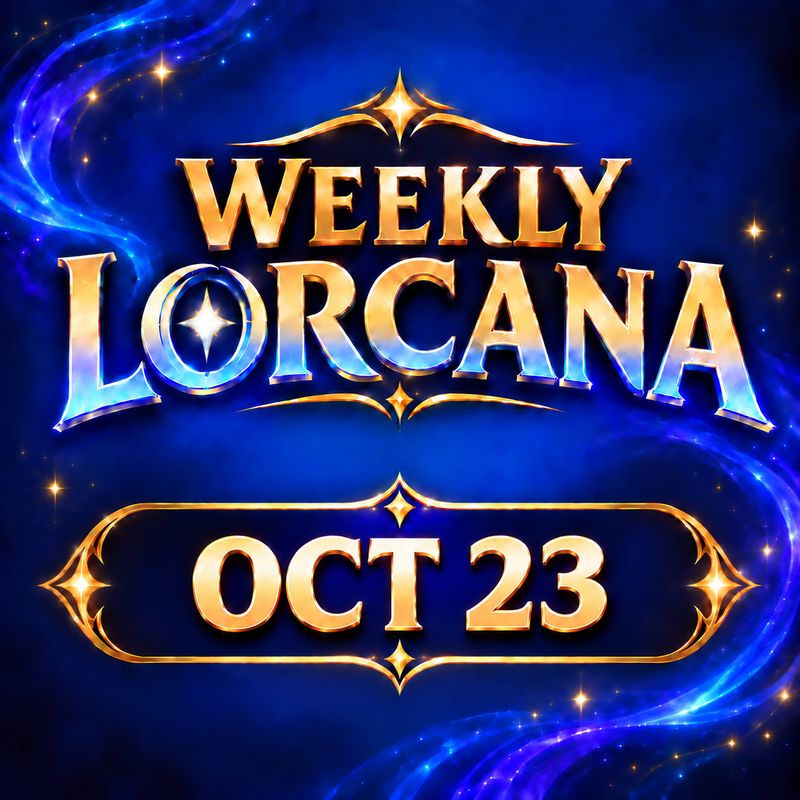 Friday Evening Weekly Lorcana Play (OCT 23)