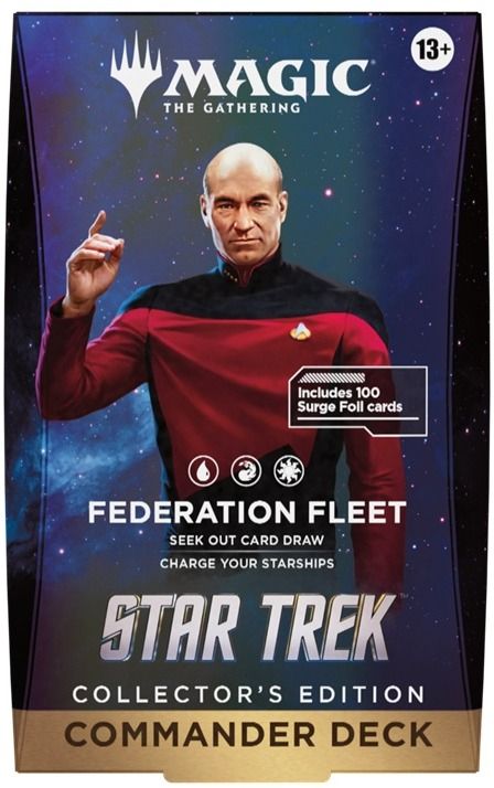 MTG Star Trek Commander Deck Federation Fleet *Pre Order