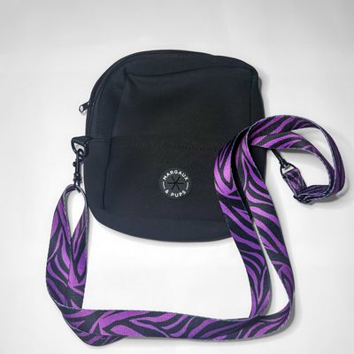 Purple Zebra Bag &amp; Straps
