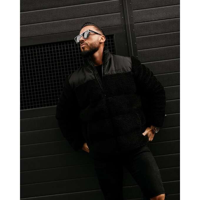 Vaas Kurtka Męska Czarna OlaVoga