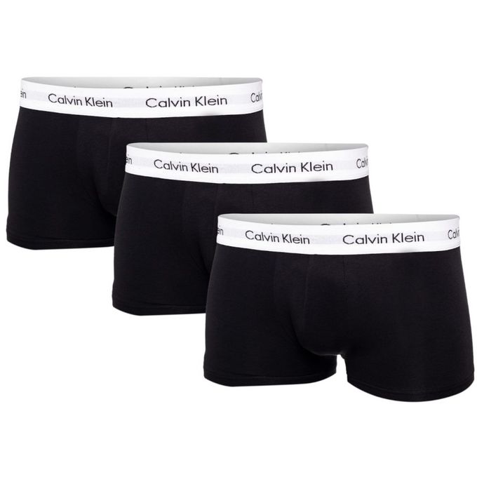Calvin Klein Bokserki Low Rise Trunk U2664G-001 3-pack