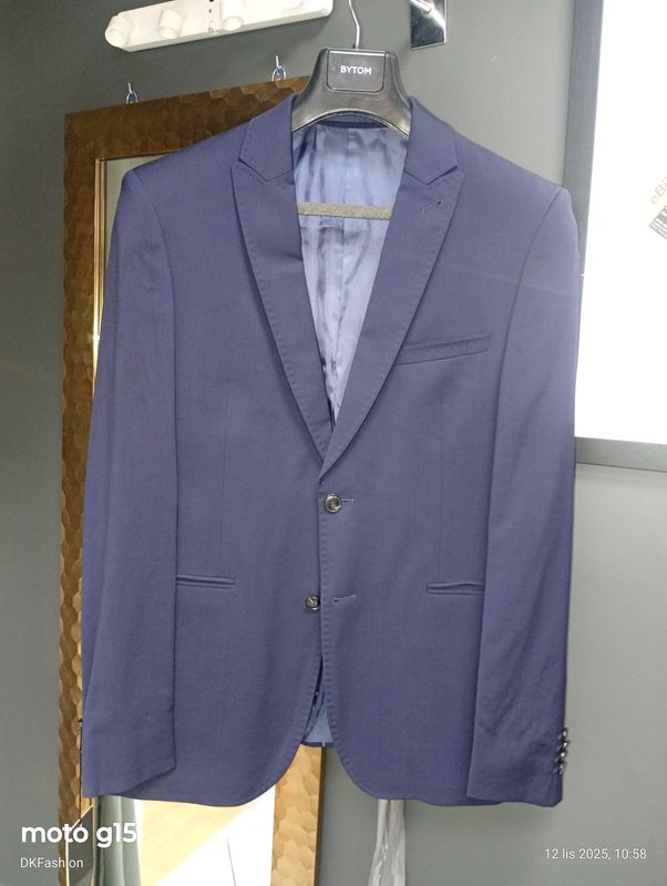 Marynarka Bytom Granatowa wzrost 176cm