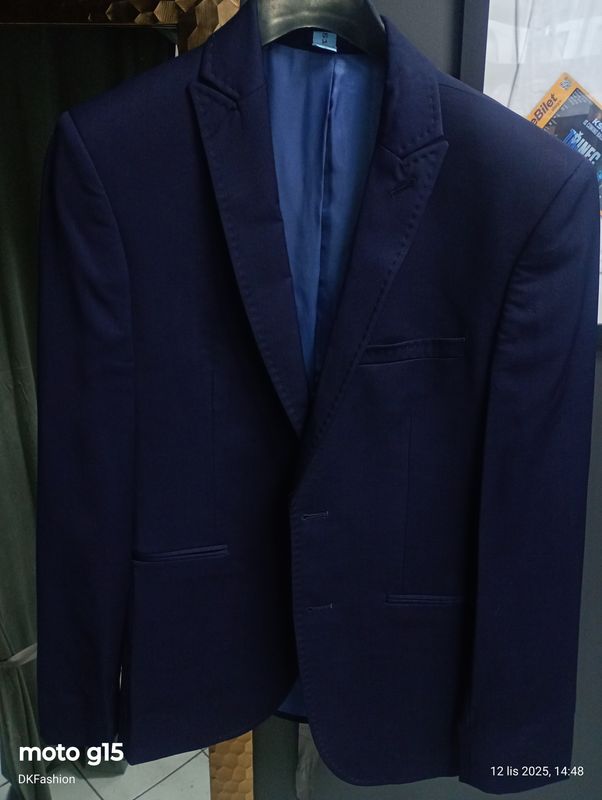 Marynarka Męska Bytom granat wzrost 170