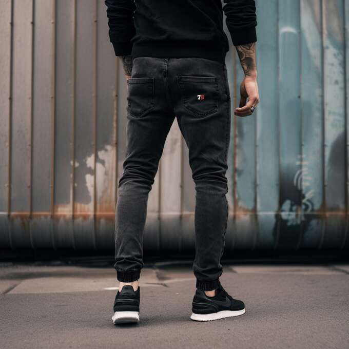 M78 Spodnie Jeans Jogger