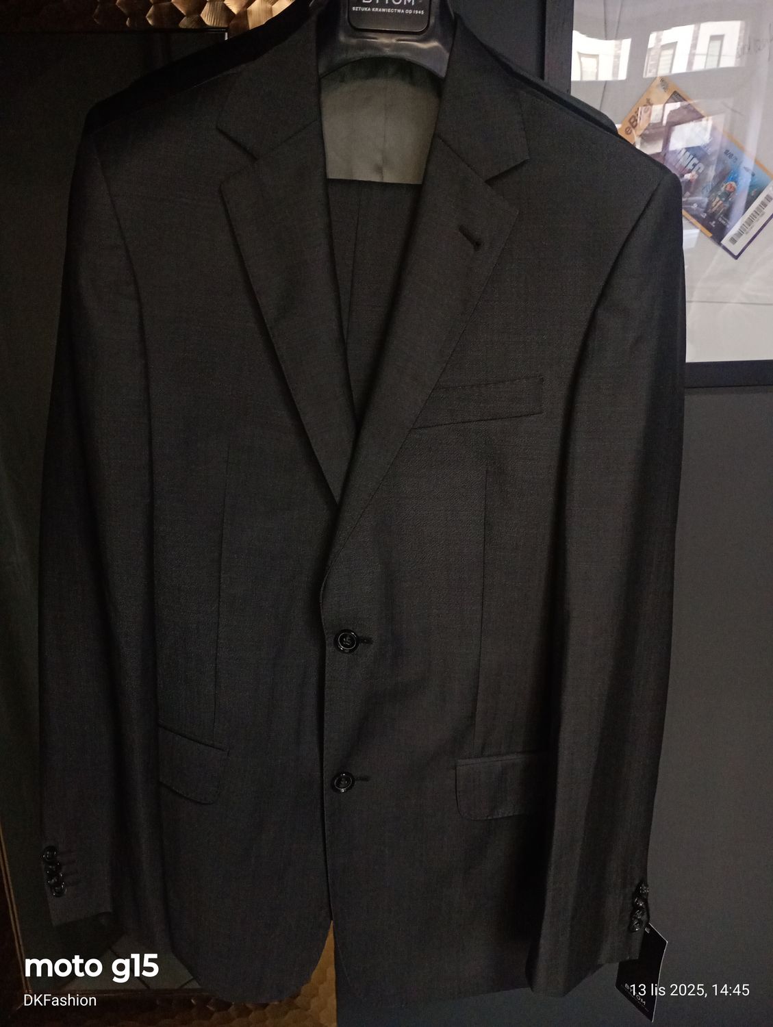 Garnitur Męski Bytom Szary wzrost 182