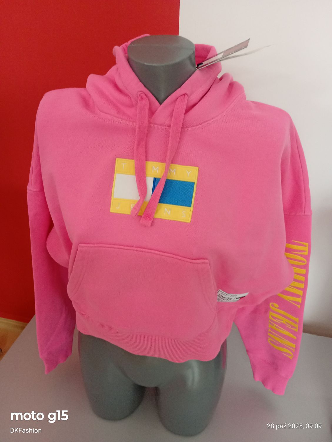 Bluza Tommy Hilfiger Różowa