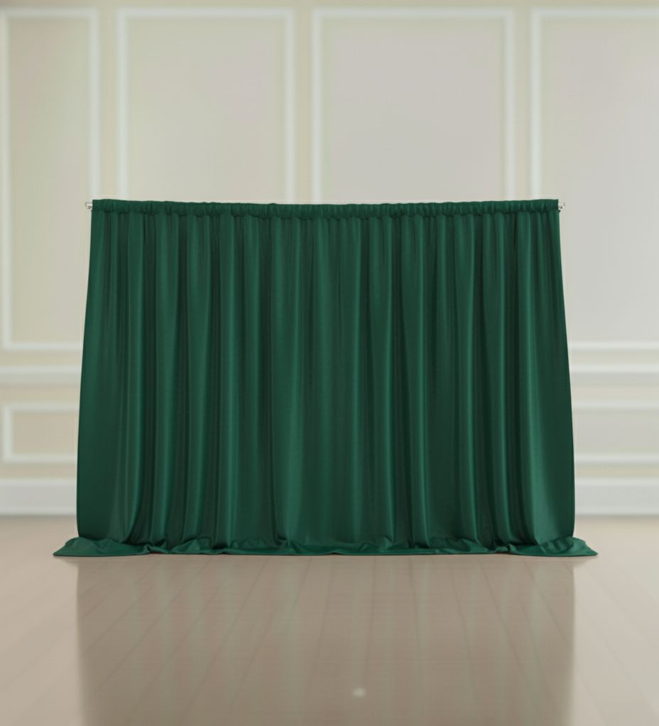 Decor Event Package - One-color or a Bi-color Backdrop &amp; Hardware