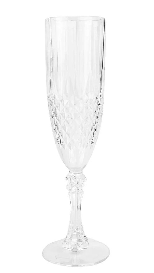 Bar &amp; Cocktail Hour Package - Acrylic Crystal Style Champagne Flute