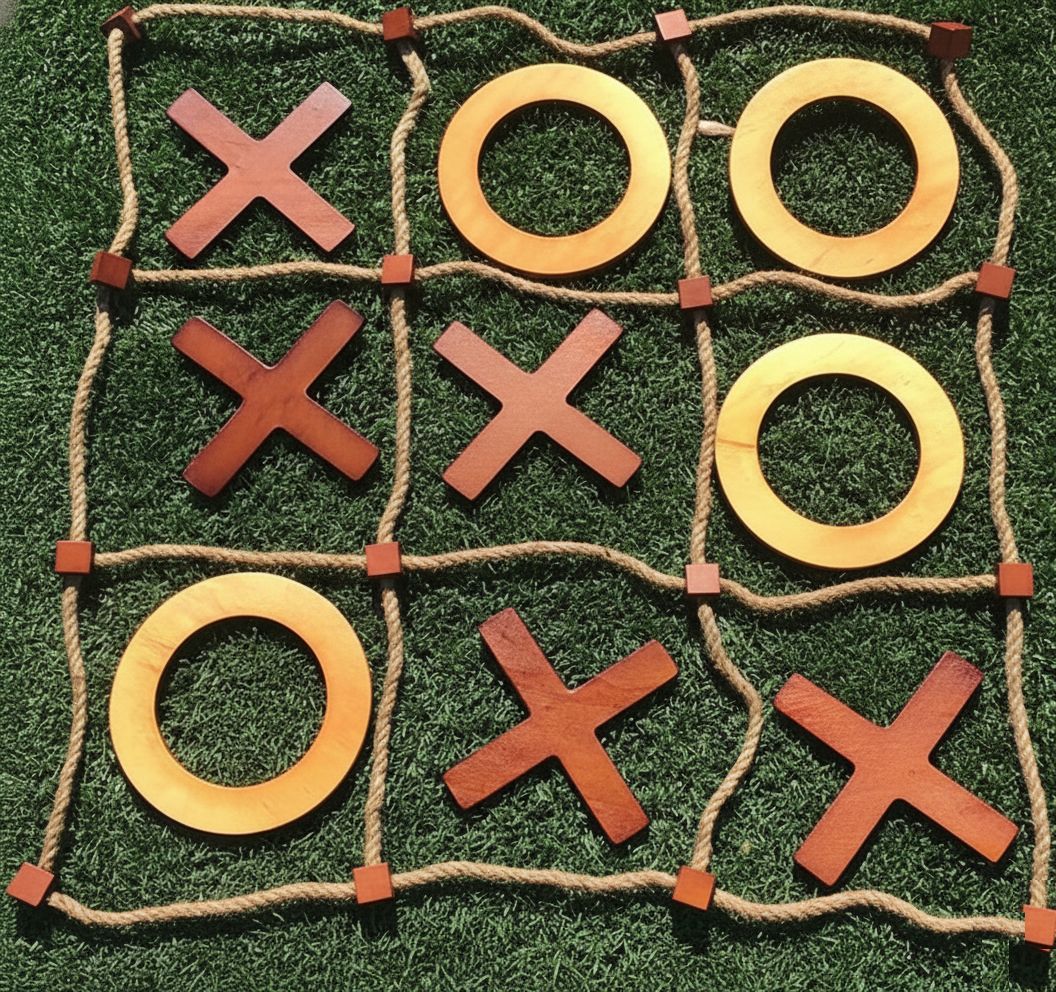 Social Event Game Package - Jumbo Tic-Tac-Toe Game