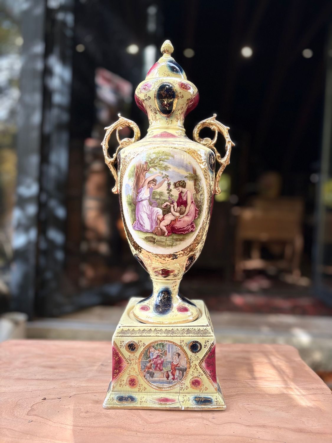 Vase porcelaine de Limoges