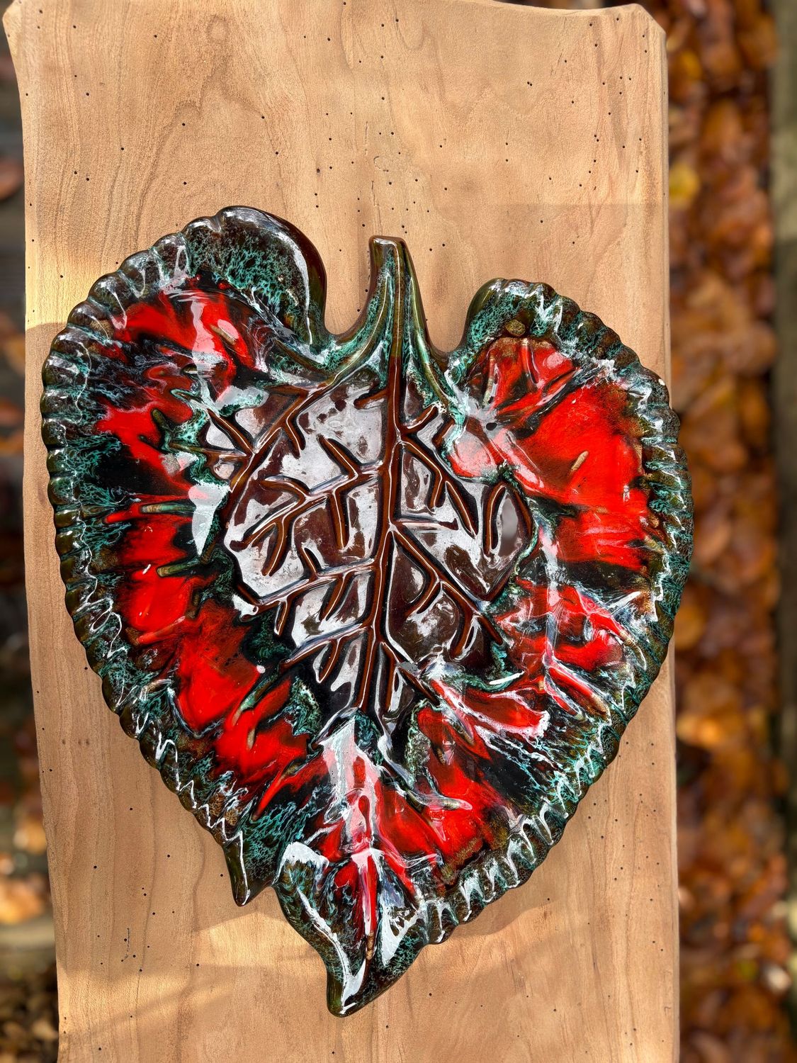 Plateau en céramique