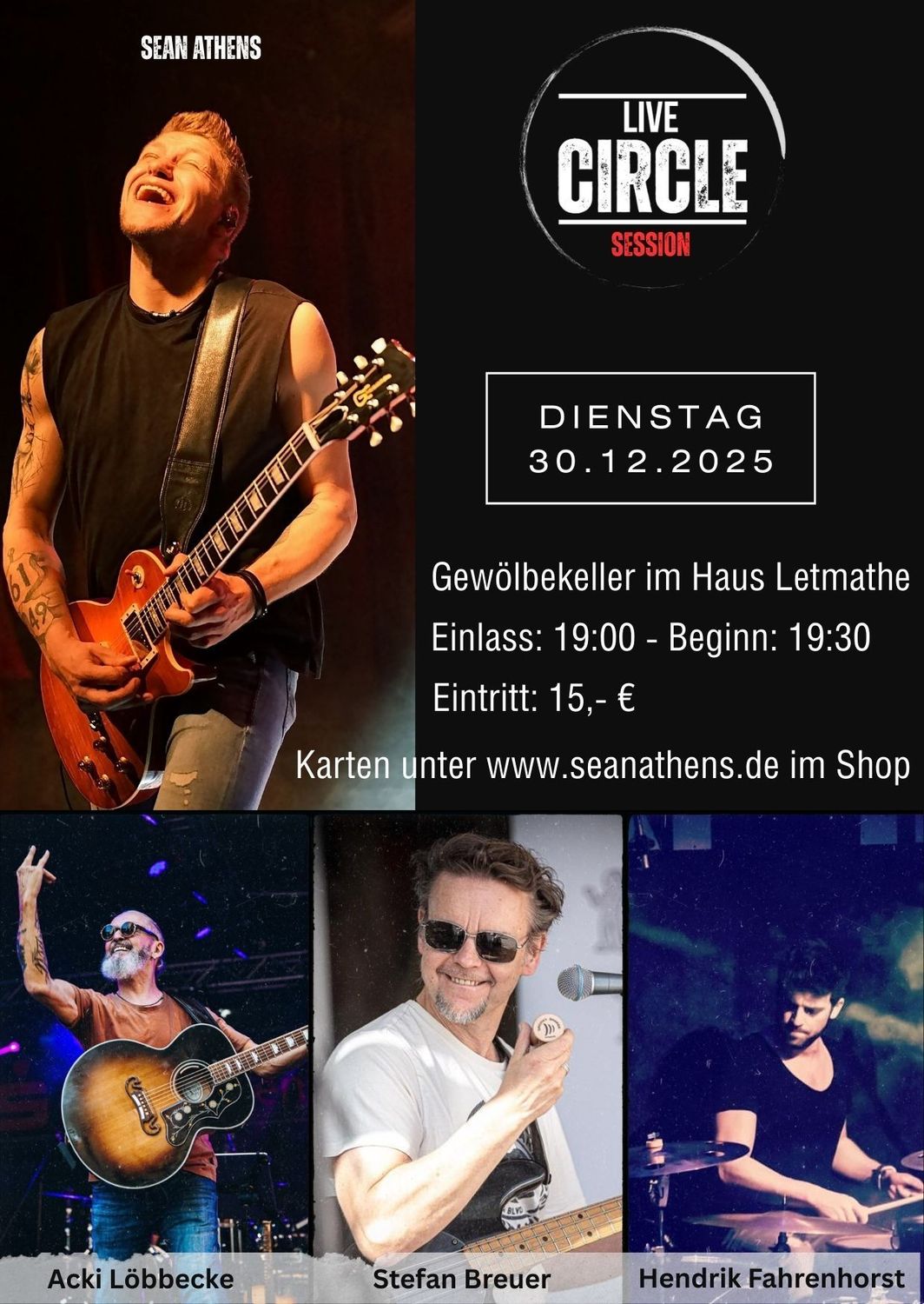 Tickets LiveCircle Session 30.12.25 Tickets LiveCircle Session 30.12.25